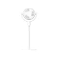 Quạt tuần hoàn Xiaomi Smart Standing Air Circulation Fan EU (BHR9849EU)