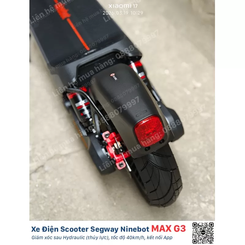 Xe Điện Scooter Segway Ninebot MAX G3