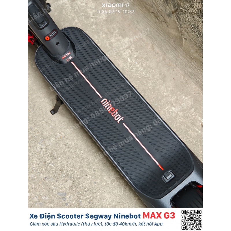 Xe Điện Scooter Segway Ninebot MAX G3
