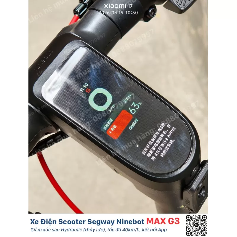 Xe Điện Scooter Segway Ninebot MAX G3