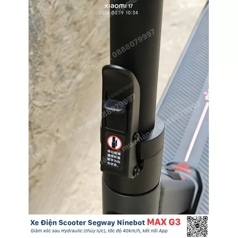 Xe Điện Scooter Segway Ninebot MAX G3