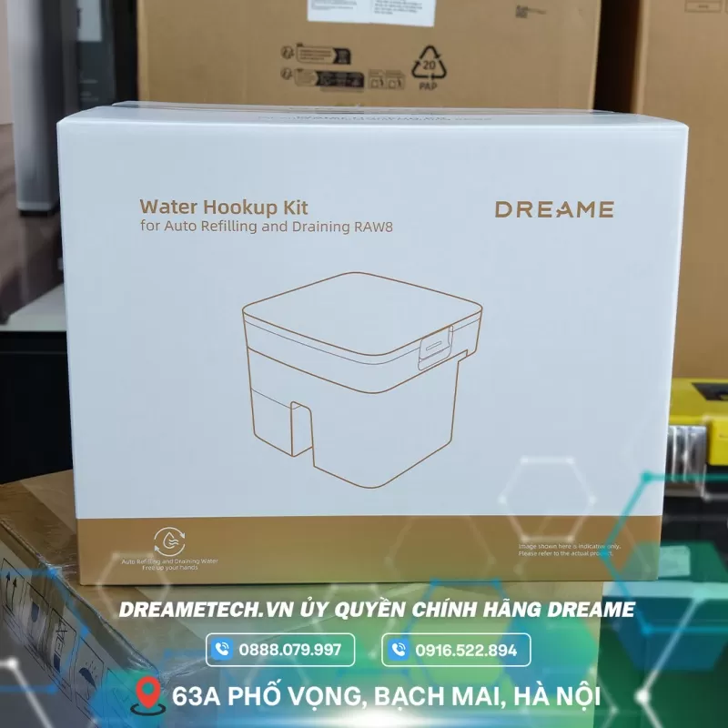 Bộ bơm xả nước tự động Dreame Aqua 10 Pro Track/ Aqua10 Roller RAW8