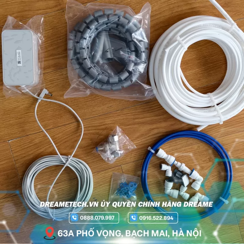 Bộ bơm xả nước tự động Dreame Aqua 10 Pro Track/ Aqua10 Roller RAW8