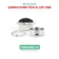 Nồi áp suất Lumias dung tích 3L LPC-068, kèm khay hấp