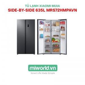 Tủ Lạnh Xiaomi Mijia Refrigerator Side-by-Side 635L MRS72HMPAVN - Hàng Chính Hãng