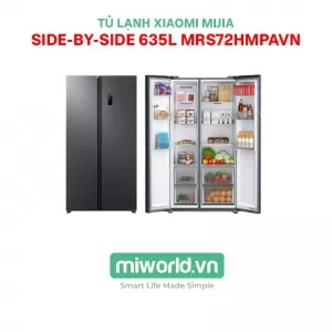 Tủ Lạnh Xiaomi Mijia Refrigerator Side-by-Side 635L MRS72HMPAVN - Hàng Chính Hãng