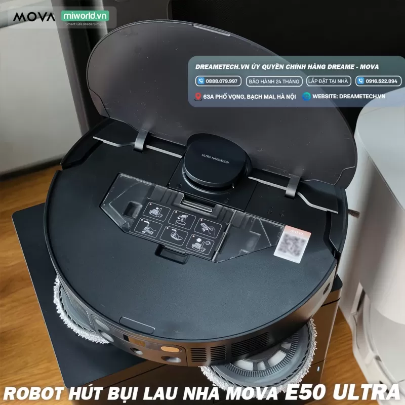 Robot hút bụi lau nhà MOVA E50 Ultra