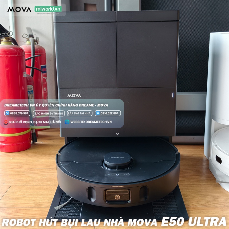 Robot hút bụi lau nhà MOVA E50 Ultra