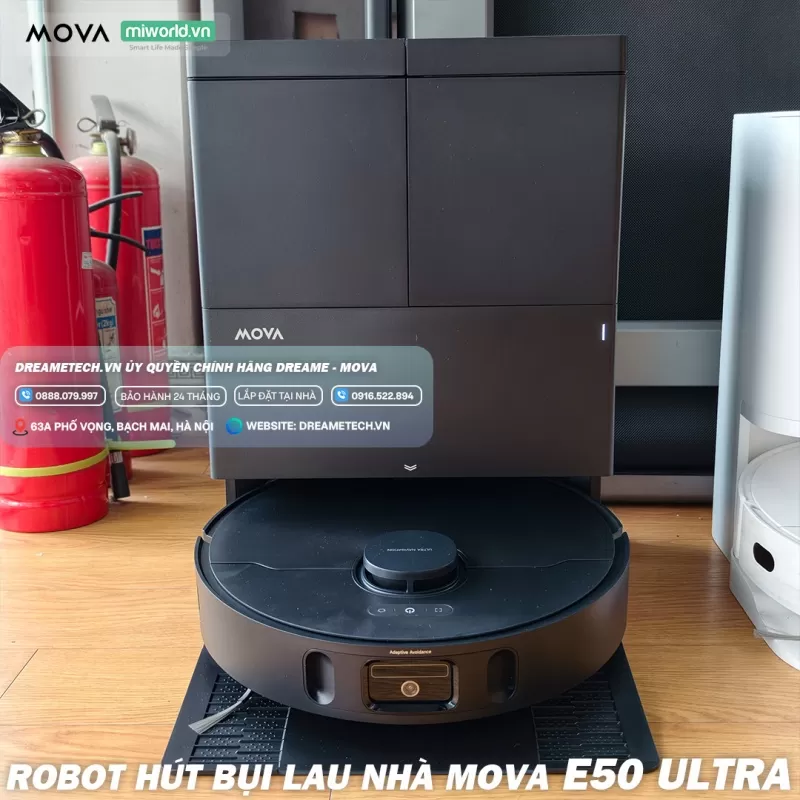 Robot hút bụi lau nhà MOVA E50 Ultra