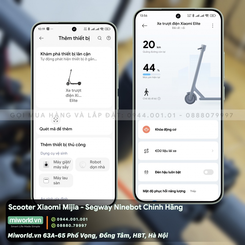 Xe Điện Scooter Xiaomi Elite - Hàng Chính Hãng Bản Quốc Tế