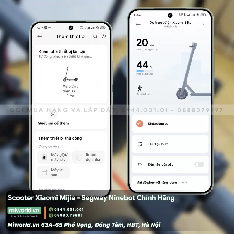 Xe Điện Scooter Xiaomi Elite - Hàng Chính Hãng Bản Quốc Tế