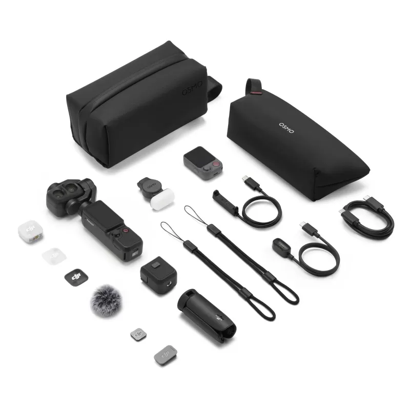 DJI Osmo Pocket 4P (Black) | Chính hãng