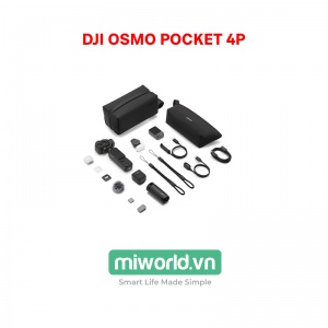 DJI Osmo Pocket 4P (Black) | Chính hãng