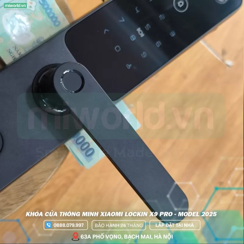 Khóa Cửa Thông Minh Xiaomi Lockin X9 Pro - Model 2025