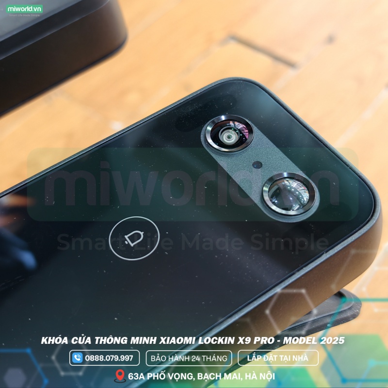 Khóa Cửa Thông Minh Xiaomi Lockin X9 Pro - Model 2025