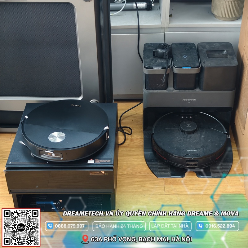 Robot Hút Bụi Lau Nhà Dreame X60 Master