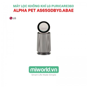 Máy lọc không khí LG PuriCare360 Alpha PET AS65GDBY0.ABAE - 48W, 61.2㎡