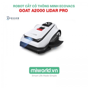 Robot cắt cỏ thông minh Ecovacs GOAT A2000 LiDAR PRO