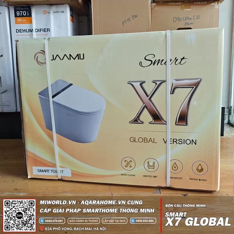 Bồn Cầu Thông Minh Xiaomi JAAMIJ Smart X7 Bản Quốc Tế