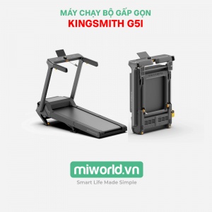 Máy Chạy Bộ Gấp Gọn KingSmith G5i Điều Chỉnh Độ Dốc Điện 25 Cấp Độ