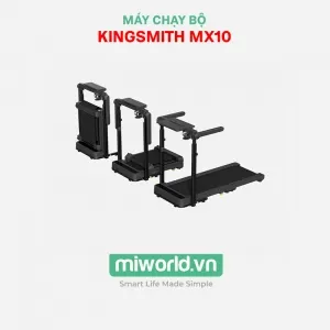 Máy Chạy Bộ KingSmith MX10 Gấp Gọn, Tốc Độ 10km/h, Tay Cầm Chắc Chắn