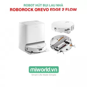 Robot Hút Bụi Lau Nhà Roborock QRevo Edge 2 Flow – Bản Quốc Tế