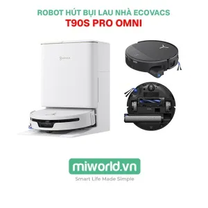 Robot hút bụi lau nhà Ecovacs Deebot T90S Pro Omni