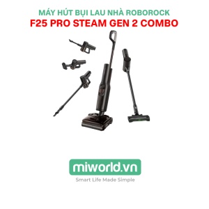 Máy hút bụi lau nhà Roborock F25 Pro Steam Gen 2 Combo – Bản Quốc Tế (Ra mắt 05/10)