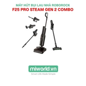 Máy hút bụi lau nhà Roborock F25 Pro Steam Gen 2 Combo – Bản Quốc Tế (Ra mắt 05/10)
