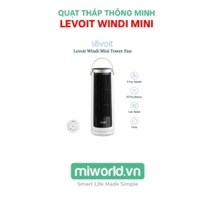 Quạt Tháp Thông Minh Levoit Windi Mini